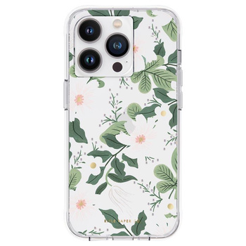 Rifle Paper Clear – Case pro iPhone 14 Pro (Willow)